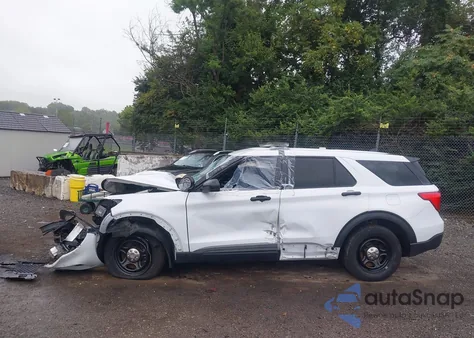 2022 Ford Police Interceptor from USA, damaged, VIN 1FM5K8AB1NGA49538